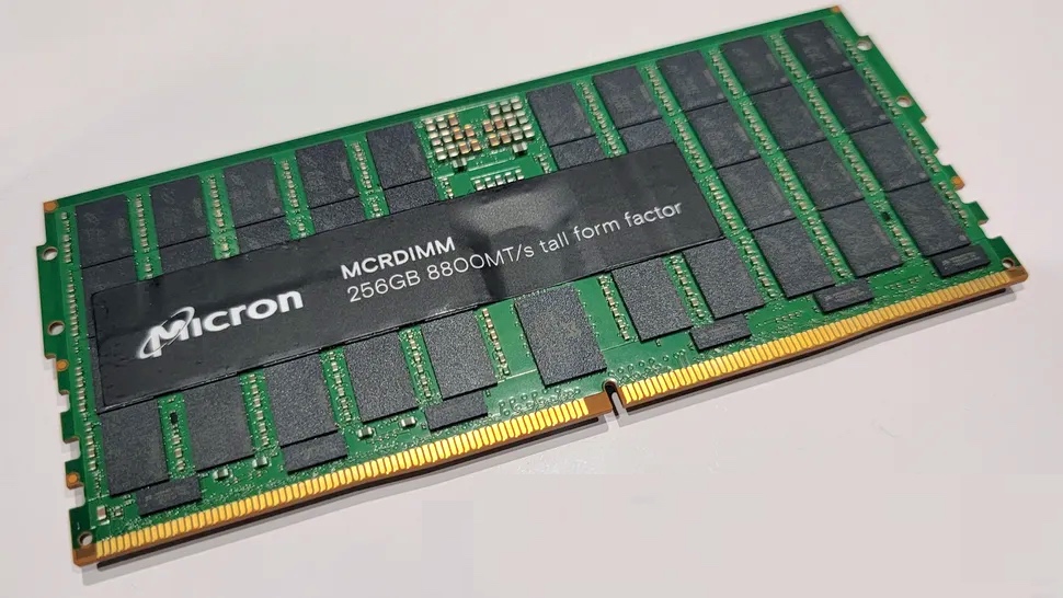 Micron представила модулі пам'яті DDR5-8800 об'ємом 256 ГБ